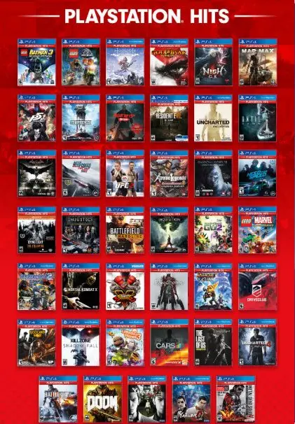 PLAYSTATION GAMES