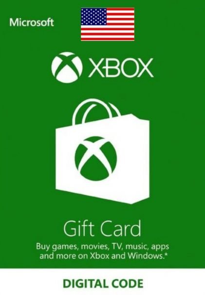 (XBOX Gift cards Region USA)